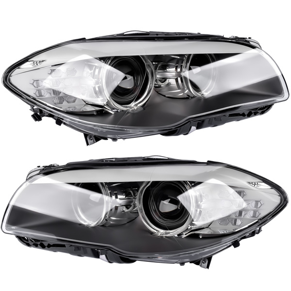 Pair HID/Xenon Headlight L & R for BMW 5 Series F18 F10 550i 535i 528i 2011-2013