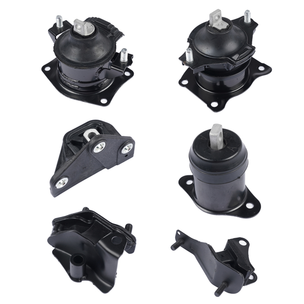 Set of 6 Engine Motor & Transmission Mount A4517 A4516 for Honda Accord 2.4L 2003-2007 Auto Transmission