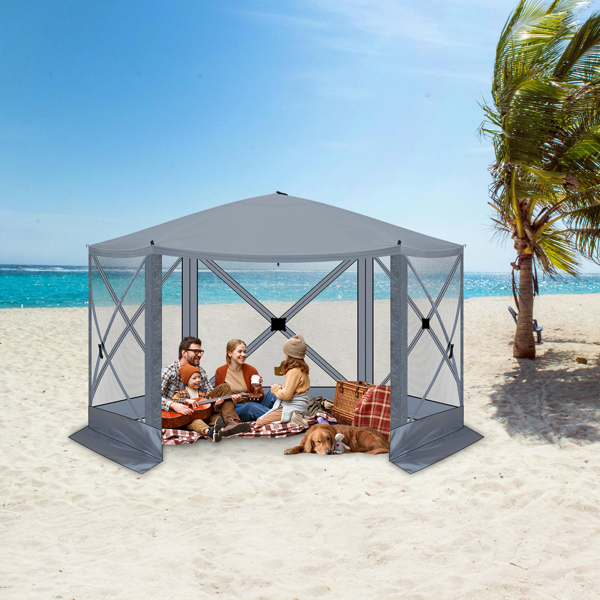 12' x 12' Outdoor pop-up camping canopy