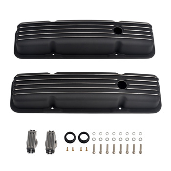 Valve Cover Black Small Block Chevy 58-86 Short MT039013 (Ban sale on  Amazon) (No support for unconditional return)