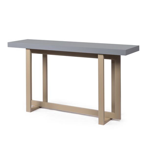 Modern Wood Entryway Console Table Sofa Table, Long Entryway Table for Hallway Living Room Foyer Corridor Bedroom, Grey