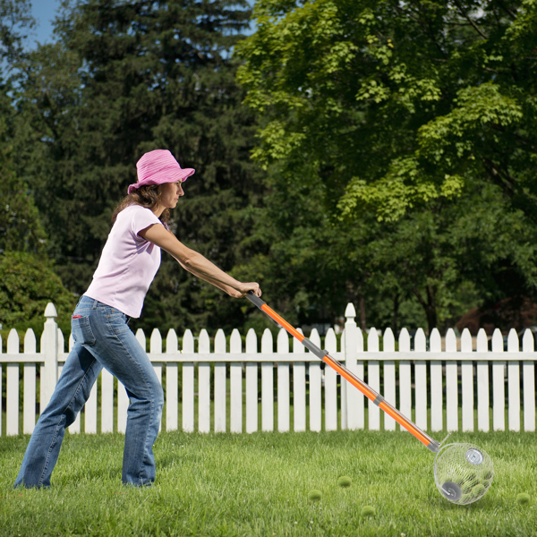 Nut Gatherer, Walnut Picker Upper Roller, Nut Collector and Picker, Pick Up Pecans Acorns Hickory Nuts Golf Balls Sweet Gun Balls