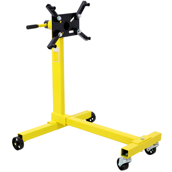 Rotating Engine Stand, Engine Stand Rotating Stand with 1000-Lb Capacity, Engine Hoists & Stands Engine Test Run Stand