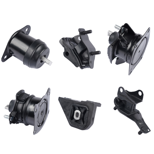 Set of 6 Engine Motor & Transmission Mount A4517 A4516 for Honda Accord 2.4L 2003-2007 Auto Transmission