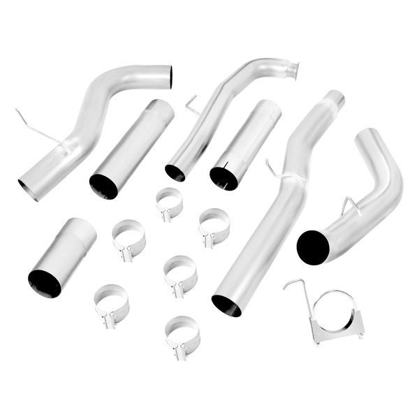 Exhaust Manifold Headers Chevy 5" 2011-2015 Duramax Diesel MT001272 (Ban the sale of Amazon)(No support for returns without reason)