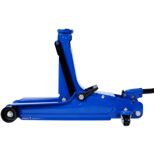 2.5 Ton Low Profile, Heavy-Duty Steel Racing Floor Jack with Single Piston Lift Pump, Lifting Range 3.5"-14.50"