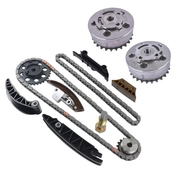 Timing Chain Kit & Camshaft Sprocket Set For VW EuroVan Golf GTI Jetta 2.8L V6 022109087 022109088