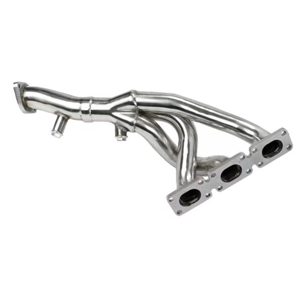 Exhaust Header for BMW E46 E39 Z4 01-06 2.5L 2.8L 3.0L L6 MT001122(Ban the sale of Amazon)(No support for returns without reason)