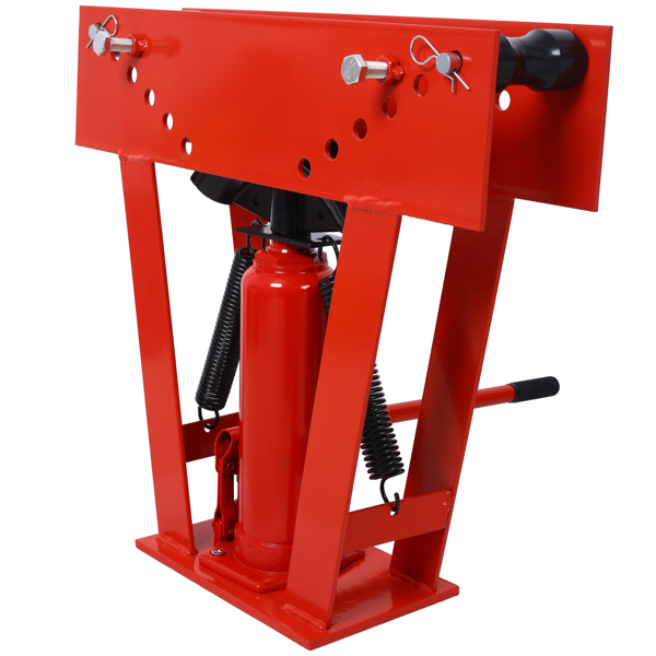 16 Ton Pipe Tube Bender Manual Hydraulic, Piping Bending Exhaust Tube Fabric w/8 Dies(1/2,3/4,1,1-1/4,1-1/12,2,2-1/2,3) Adjustable Rollers 90-180 Degree Bend Steel Iron Metal Ratcheting,Red