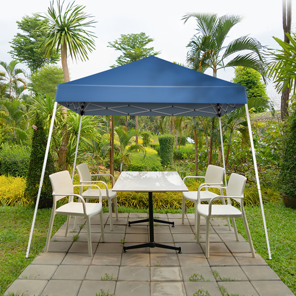 2.5 x 2.5m Portable Home Use Waterproof Folding Tent Blue