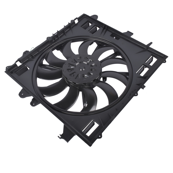 Radiator Cooling Fan with Shroud, with Brushless Motor for Chevy Camaro Cadillac CTS  ATS 2016-2020 V8 6.2L V6 3.6L  3115292 84100128