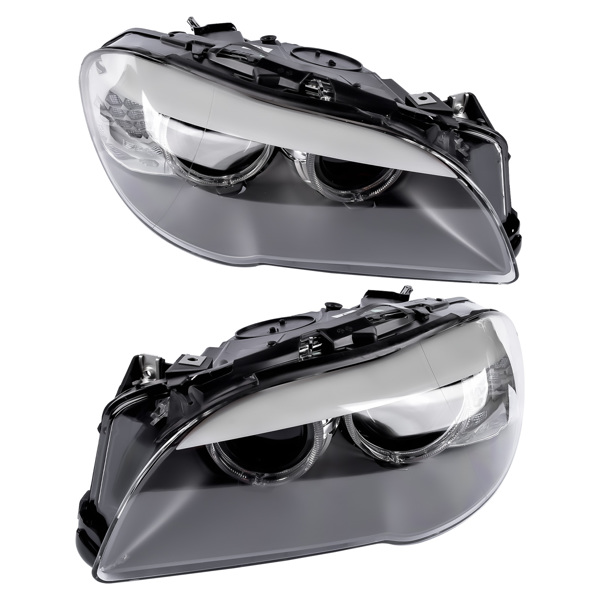 Pair HID/Xenon Headlight L & R for BMW 5 Series F18 F10 550i 535i 528i 2011-2013