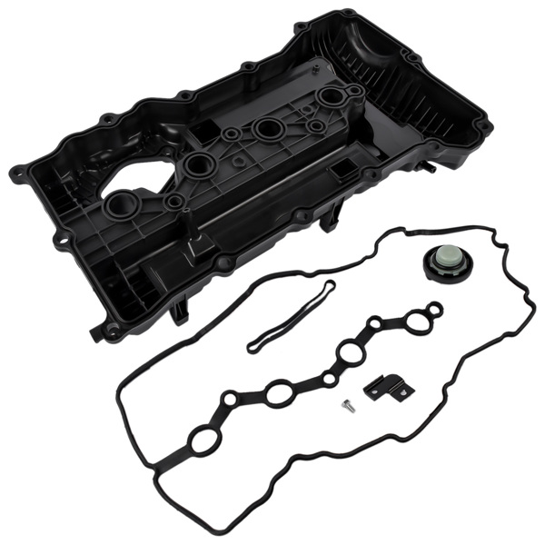 Engine Valve Cover w/ Gasket & Cap for 2011-2016 Hyundai Sonata Santa Fe Kia Optima 2.0 2.4L 224102G710 224002G670