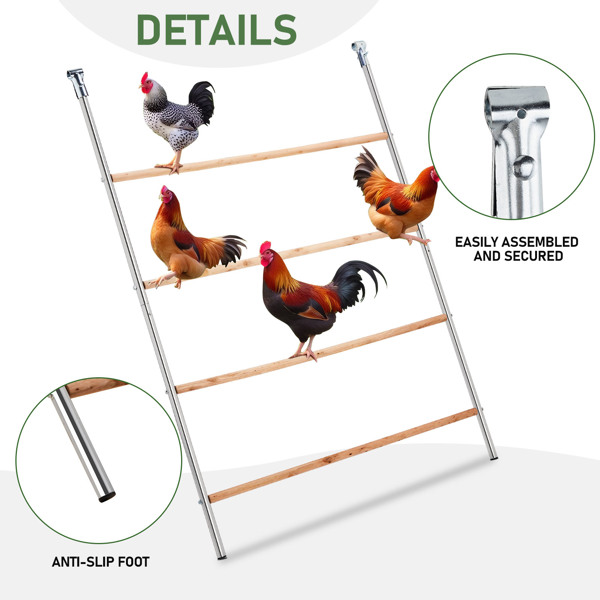 104*143cm  Outdoor chicken perch