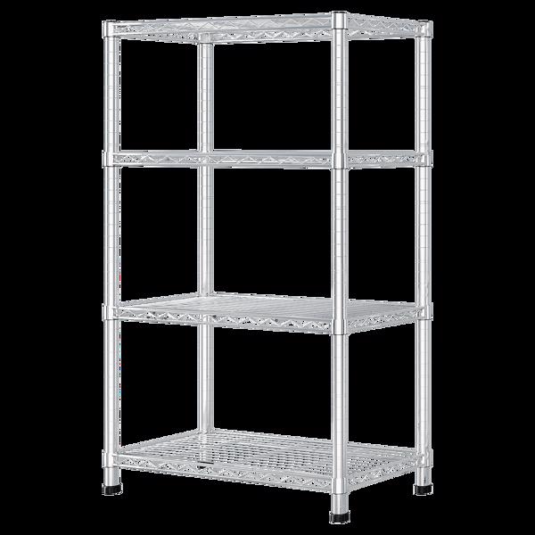 8 tier Heavy Duty Storage Shelves  70.87" H   Wire Shelving Unit with Wheels 1344LBS  NSF Metal Shelves for Storage Adjustable Garage Storage Rack Pantry Shelf Commercial Shelving, 70.87" H X 17.72''W