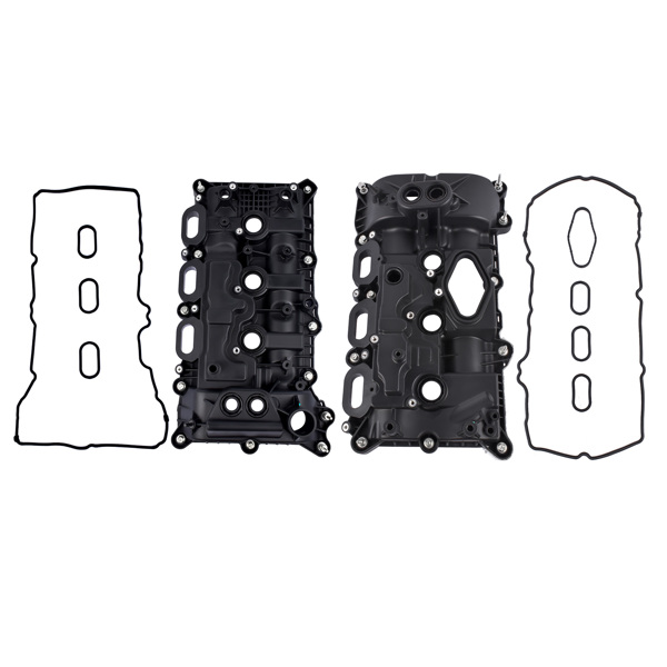 2PCS Valve Cover Left+Right HL3Z-6582-F HL3Z-6582-G for Ford F-150 Expedition, Lincoln Navigator 2018-2022