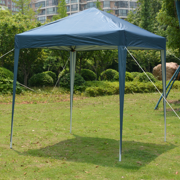 2 x 2m Practical Waterproof Right-Angle Folding Tent Blue