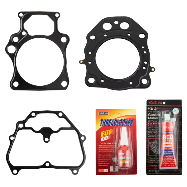 Cylinder Piston Gasket Top End Rebuild Kit for Honda Rancher TRX420 4x4 07-18