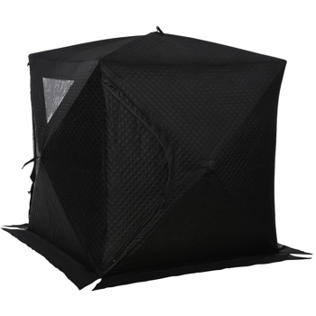 Pop-up Ice Fishing Tent,  Black Ice Shanty