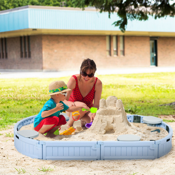 Kids Sandbox with Cover ( Amazon Shipping)（Prohibited by WalMart）