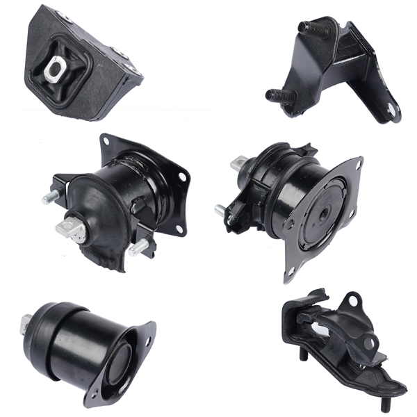 6 PCS Engine Motor Mount Set A4527HY A4527HY A4517 for Honda Accord 3.0L 2003-2007 Auto Trans