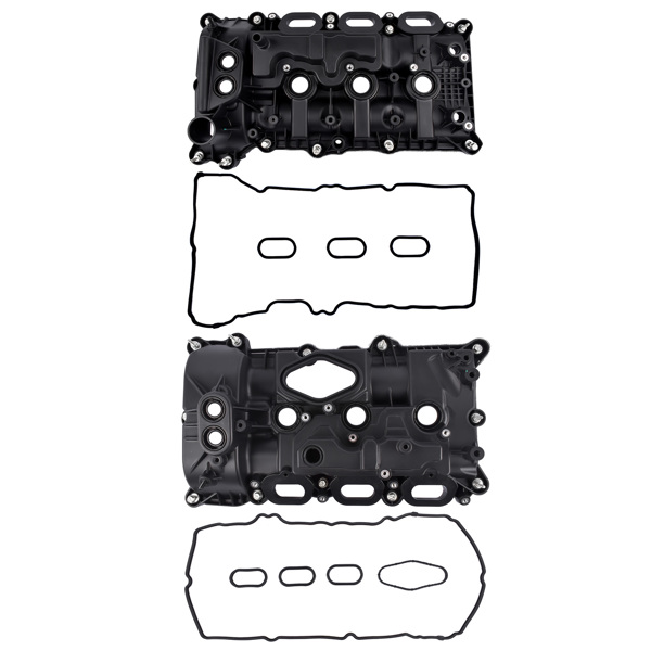 2PCS Valve Cover Left+Right HL3Z-6582-F HL3Z-6582-G for Ford F-150 Expedition, Lincoln Navigator 2018-2022