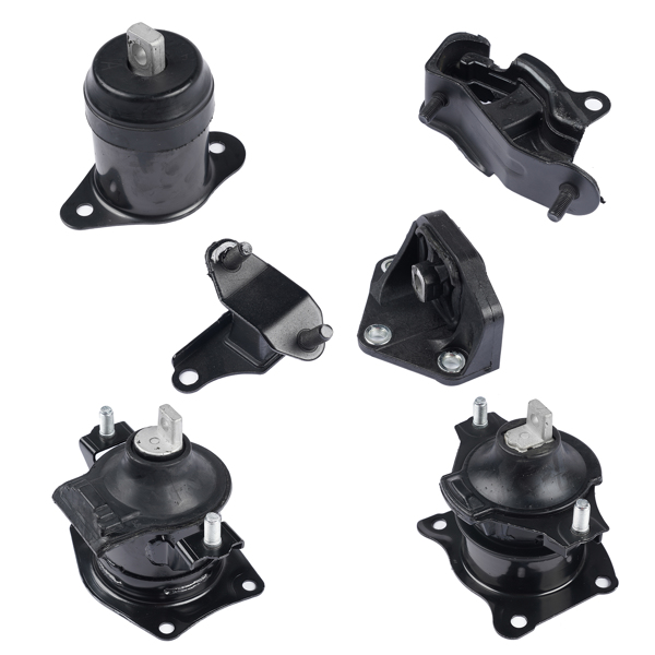 6 PCS Engine Motor Mount Set A4527HY A4527HY A4517 for Honda Accord 3.0L 2003-2007 Auto Trans