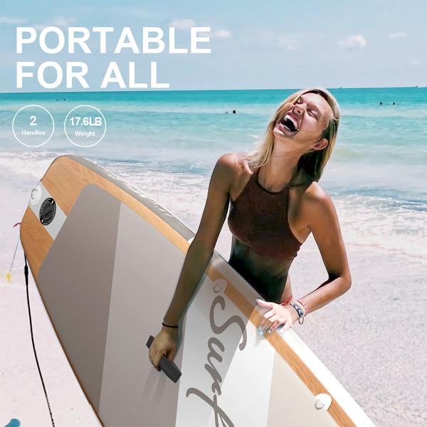 Inflatable Stand Up Paddle Board 11'x34"x6" With Accessories