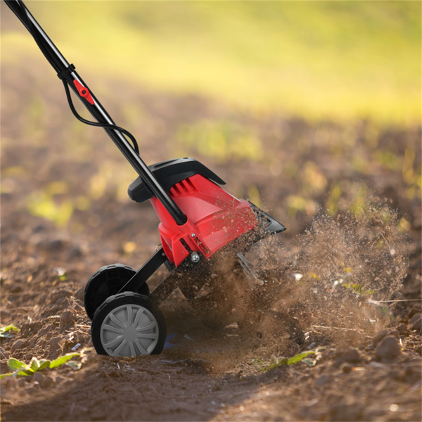  14-Inch Electric Tiller and Cultivator