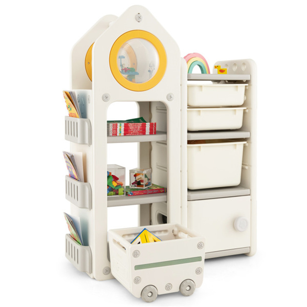 Bookshelf Multipurpose Toy Chest