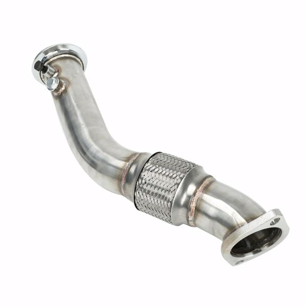 Exhaust Downpipe for BMW 535D 335D E90 E91 E92 E60 E61 Diesel M57 Turbo MT001116(Ban the sale of Amazon)(No support for returns without reason)
