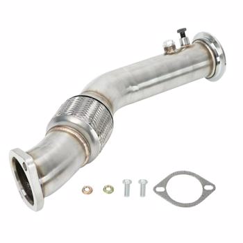 Exhaust Downpipe for BMW 535D 335D E90 E91 E92 E60 E61 Diesel M57 Turbo MT001116(Ban the sale of Amazon)(No support for returns without reason)