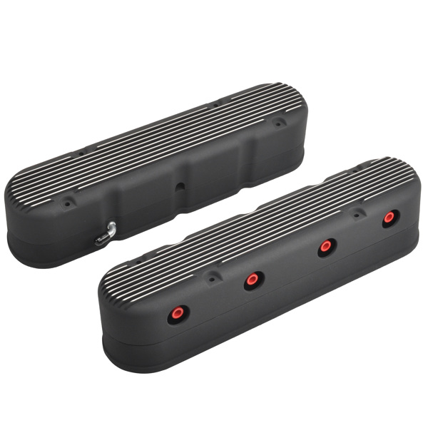 气门室盖 Fit Ford GM LS, black, with high voltage wire and ignition coil MT039001（禁售亚马逊 & TEMU）(不支持无理由退货)-7