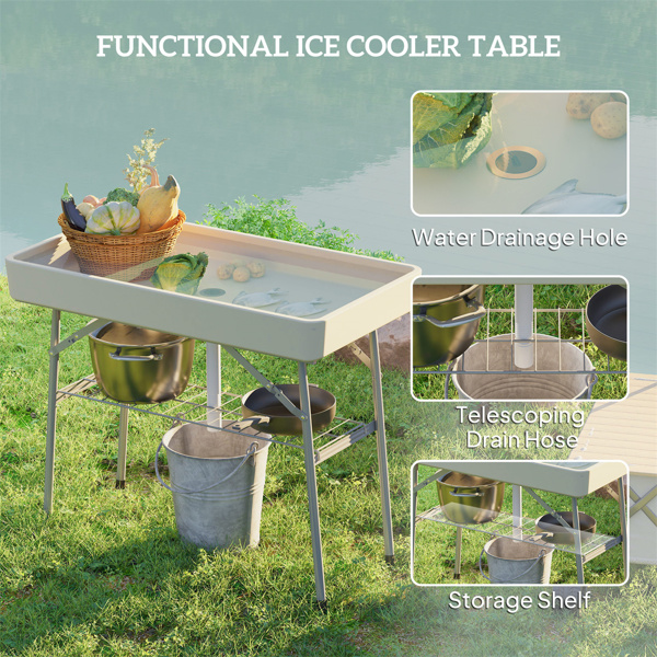  Ice Cooler Table/Camping table