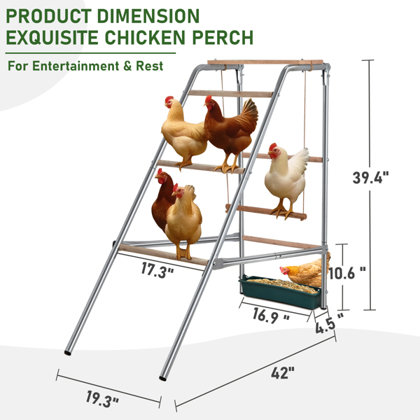 103*50*100cm  Outdoor chicken perch