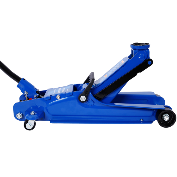 2.5 Ton Low Profile, Heavy-Duty Steel Racing Floor Jack with Single Piston Lift Pump, Lifting Range 3.5"-14.50"