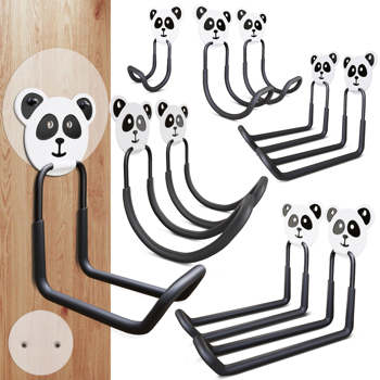 Garage storage hooks 10 pieces, heavy steel <b style=\\'color:red\\'>tools</b> utility J wall mount, suitable for bicycles