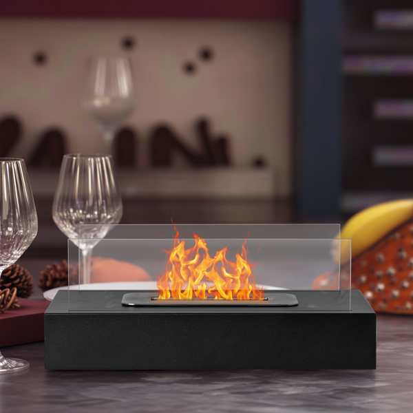  13.8*7.1*5.5in  tabletop fire pit