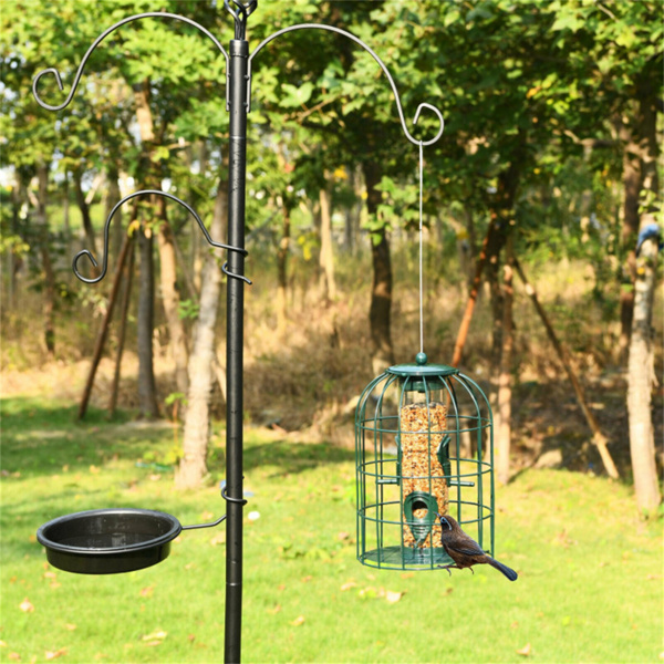 Green  Wild Bird Feeder 7'' x 7'' x 10'' 