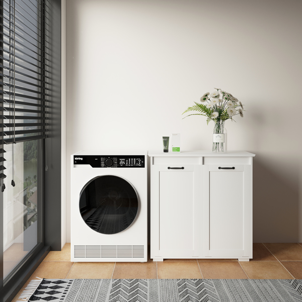 Laundry Cabinet ,with 2 Removable Liner Bags