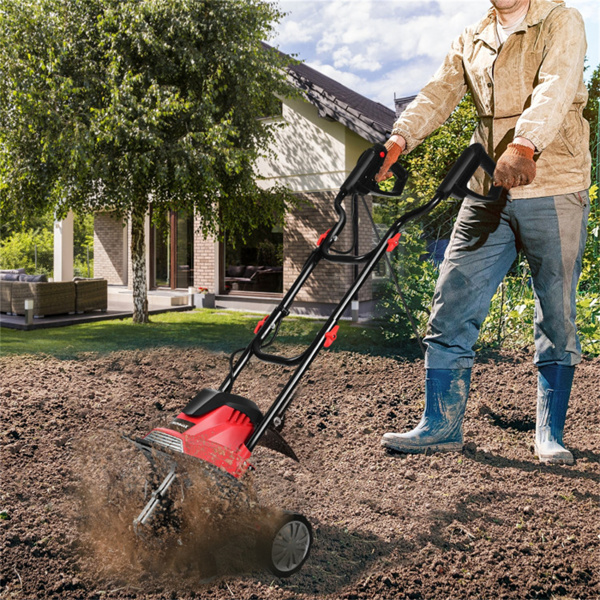  14-Inch Electric Tiller and Cultivator