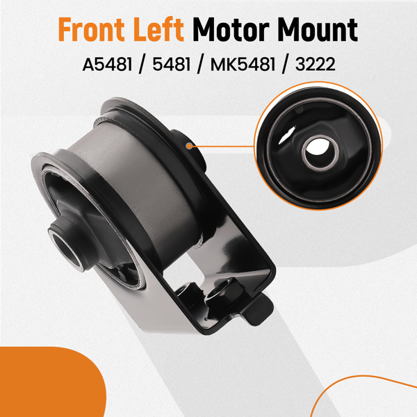Motor & Trans Mount Set 4pcs for Ford Escape 2.5L/ 3.0L 2005-2012 A5446 A5412