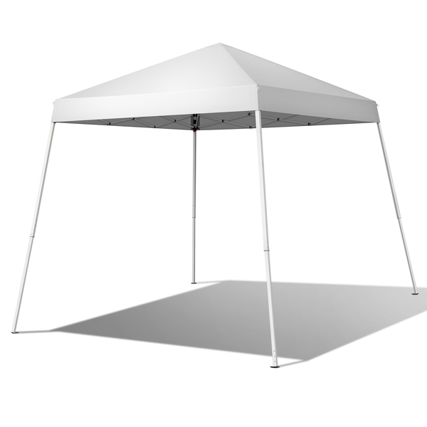 2.4 x 2.4m Portable Home Use Waterproof Folding Tent White