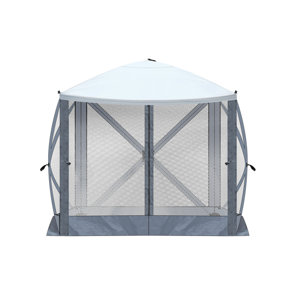  6.8' x 7.2' Outdoor pop-up camping canopy