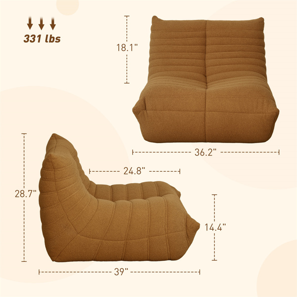 Floor Chair、Recliner sofa  ( Amazon Shipping)（Prohibited by WalMart）