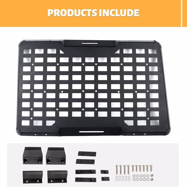 Rear Window Molle Panel Modular Storage Panel System Rear Window Protective Decoration , Right side