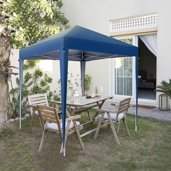 2 x 2m Practical Waterproof Right-Angle Folding Tent Blue