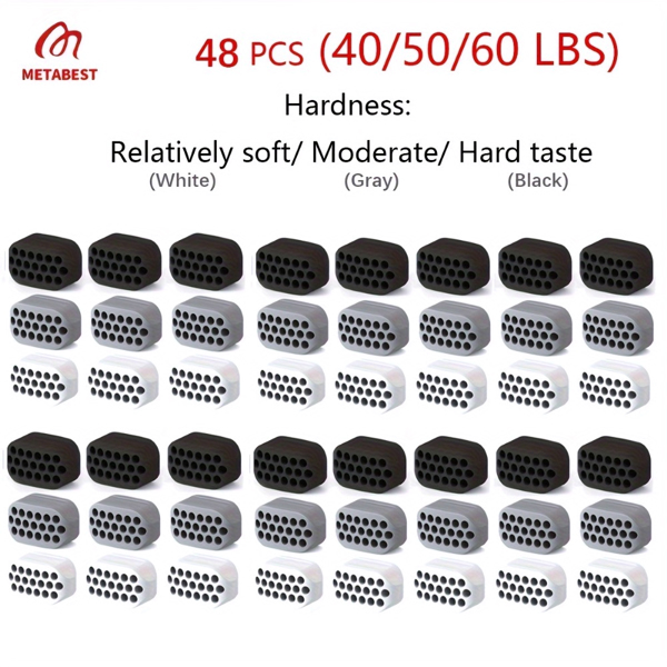 48pcs Boxed Jawline Exerciser, Silicone Jawline Exerciser For Men & Women, Jawline Trainer, Powerful Jawline Sculptor For Beginners(Maybe YunExpress Logistics)