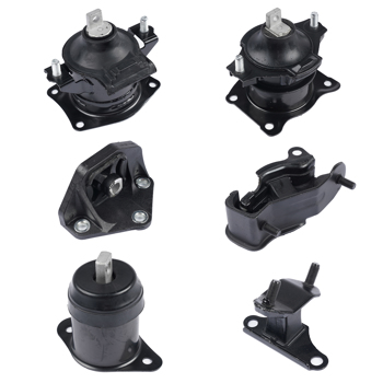 6 PCS Engine Motor Mount Set A4527HY A4527HY A4517 for Honda Accord 3.0L 2003-2007 Auto Trans