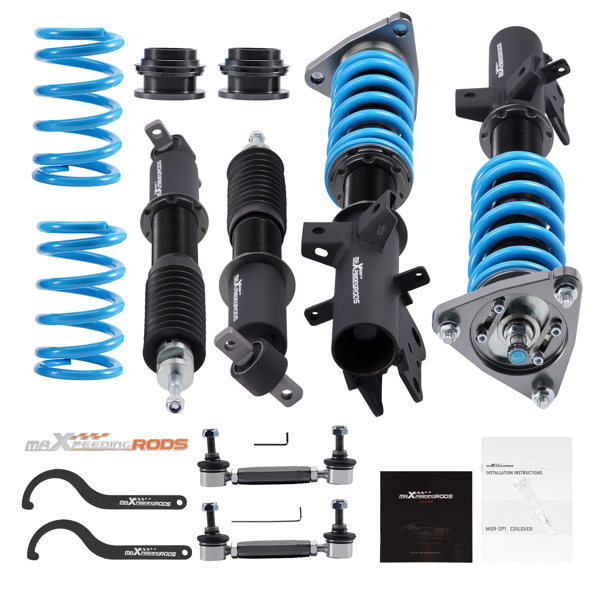 MaXpeedingrods T6 Adjustable Coilovers Lowering Kit For Ford Mustang 2015-2023